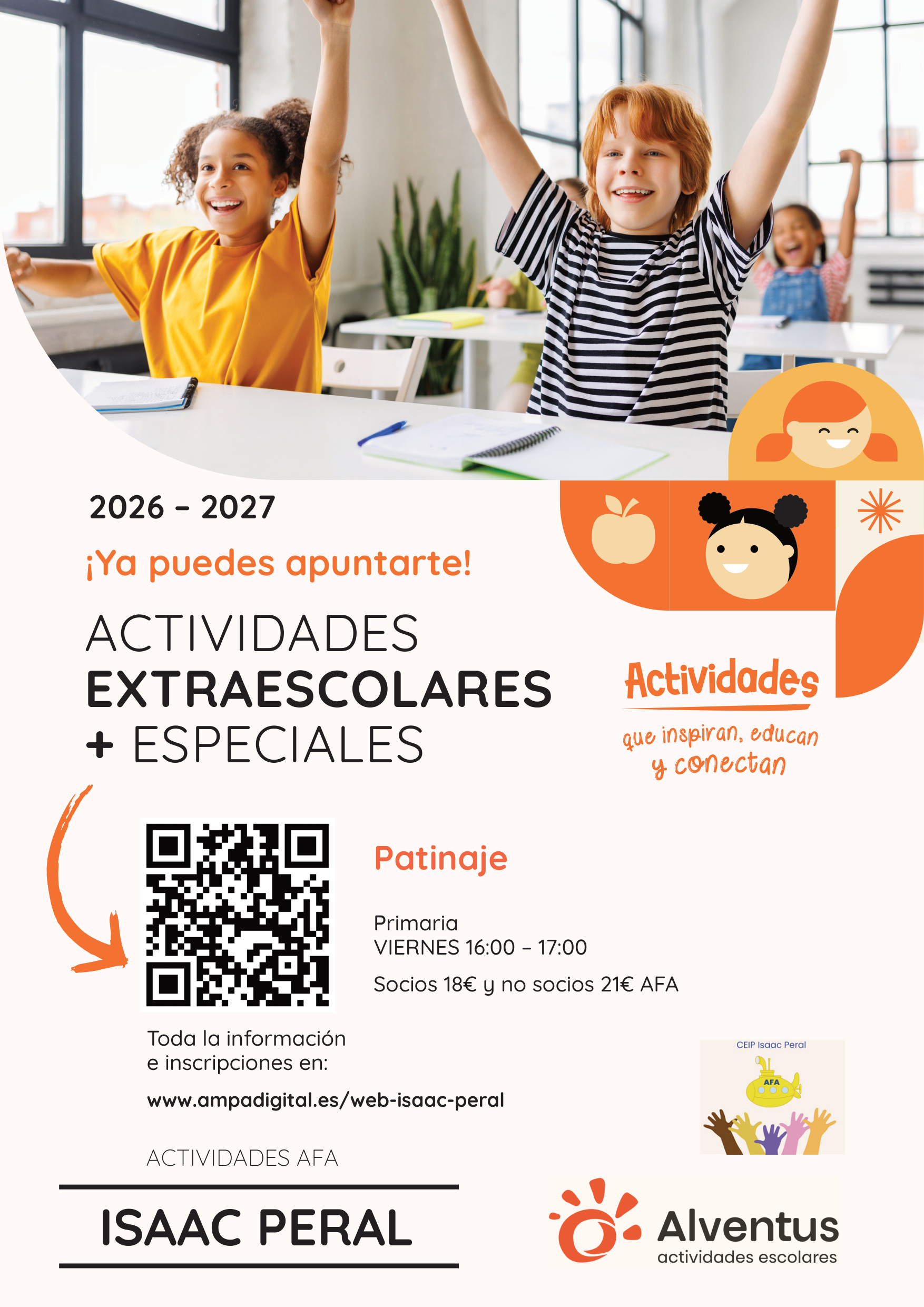 Cartel Patinaje Alventus 2026/2027