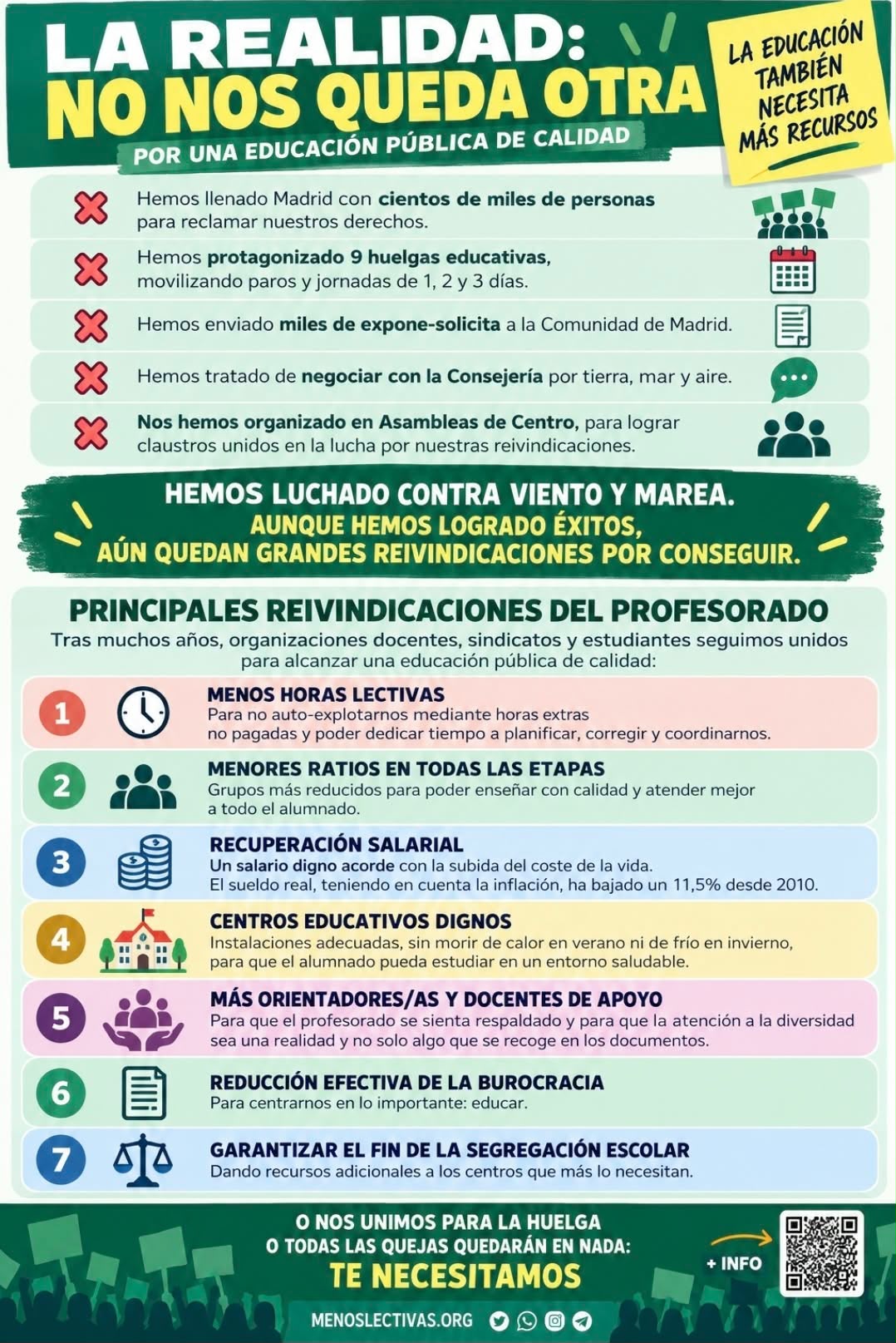Cartel: La realidad, no nos queda otra